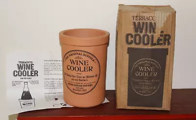 Buy Henry Watson Pottery The Original Suffolk Terracotta Wine Cooler Tatty Box (C) • 12.80£