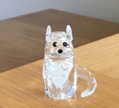 Buy Vintage Quality Crystal Cat 5cm Tall • 6.99£
