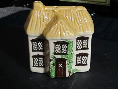 Buy A Cute Miniature Pottery Thatched Cottage (Pot Pourri) - Possibly Tey Pottery? • 2.25£