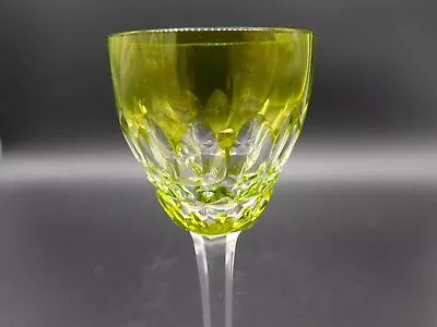 Buy Baccarat Piccadilly 5 1/4  Liquor Cocktail Cordial Cut To Clear Chartreuse • 72.39£