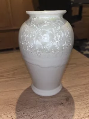 Buy Portmeirion Starfire Small Vase Julian Teed Opal, White RARE • 10£