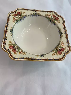 Buy Crown Ducal Ware Bowl Tulip Pattern Made In England Vintage Antique • 23.01£