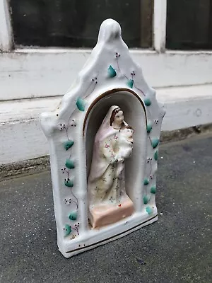 Buy Vintage Antique Ceramic Pottery Of The Virgin Mary Catholic Figurine Figurines • 29.95£