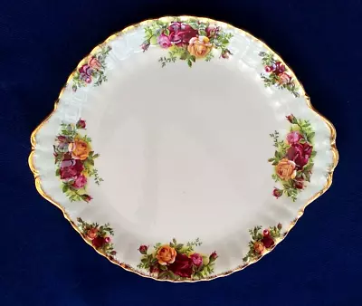 Buy Royal Albert  'old Country Roses'  Eared Cake Plate  10  1/4  • 8£