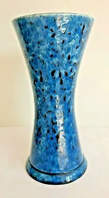 Buy Excellent Anita Harris Studio 'Trial' Diablo Vase ‘Blue Explosion’ Tall 24 Cm • 60£
