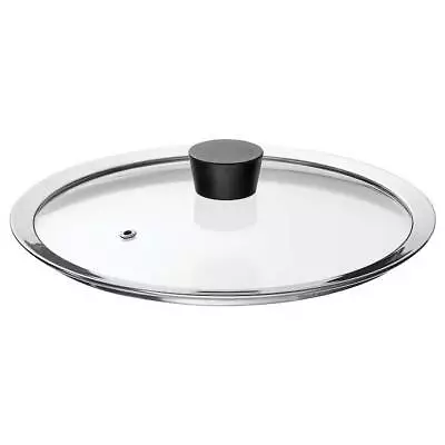 Buy Ikea KLOCKREN Glass Lid Pan Saucepan Pot Wok Frying Pan Lid 21 24 25 29 33 Cm • 9.99£