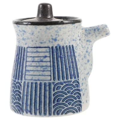 Buy  Japanese Vinegar Dispenser Ceramic Oil Bottle Seasoning Pot • 13.15£