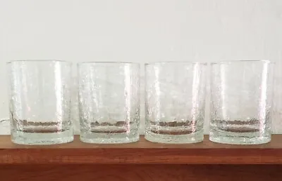 Buy 4 Clear Crackle Rocks Glass • 28.39£