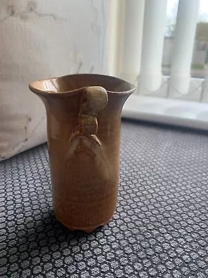 Buy Irish Studio Pottery Glazed Terracotta Wall Vase • 9.99£