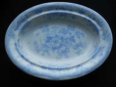 Buy Antique Ironstone Asiatic Pheasant Footed Ironstone Serving Bowl J.m & S - 29cm • 9.99£