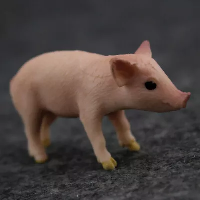 Buy  Simulation Pig Model Ornaments Animal Figurines Collection Toy Home Office • 7.18£