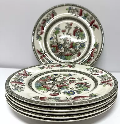 Buy Vintage Johnson Brothers Indian Tree Side Salad Plate X 6  Plates Set Blossom 8” • 19.99£