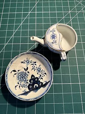 Buy Antique Blue And White Printed Pottery • 24£