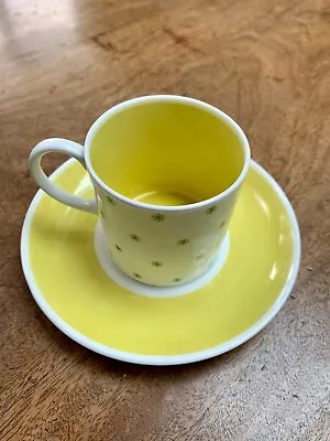 Buy Vintage Susie Cooper Starburst Coffee Can And Saucer - Yellow 1 Of 2 • 12£