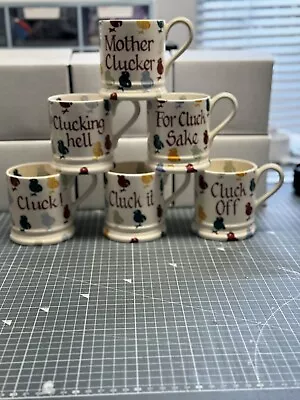 Buy Emma Bridgewater Chick Mugs Rare Collection • 260£