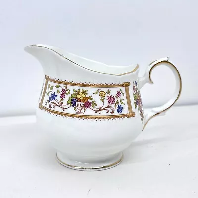 Buy Duchess Verona Vintage Bone China Milk Jug, Creamer, Floral Pattern • 14.99£