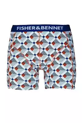 Buy Camille Fisher & Bennet Men's Three Pack Boxer Shorts Comfortable Male Briefs • 10£