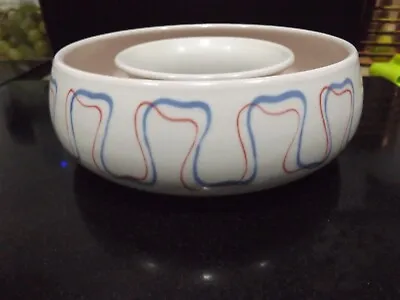 Buy Poole Pottery Rare OS Pattern Alfred Read Posy Bowl Freeform 1950s • 40£