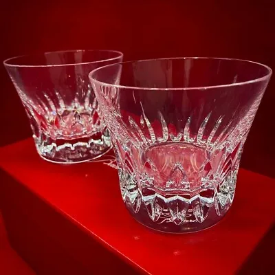 Buy Baccarat Crystal Year 2015 Tumbler Rosa Rock Glass Set With Box • 112.19£