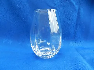 Buy Dartington Glass Ripple Vase Signed • 13.99£