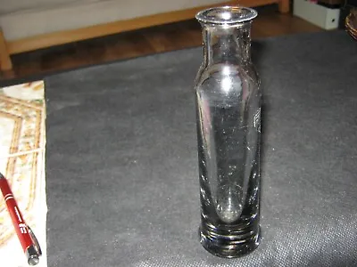 Buy  Wedgewood  Adam  Design Stem Vase. Smokey Glass By Frank Thrower. • 14.90£