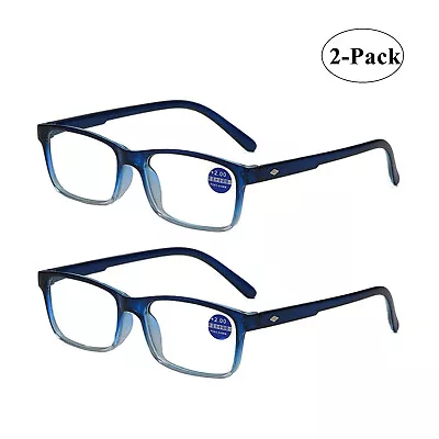 Buy 2x Gradient Reading Glasses Mens Womens Unisex Reader 1.0 1.5 2.0 2.5 3.0 3.5 4. • 5.49£