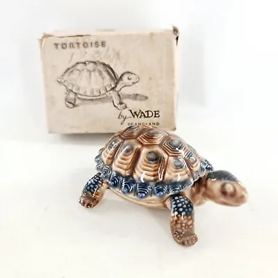 Buy Vintage Wade Porcelain Tortoise Trinket Dish - Made In England Original Box • 30.95£