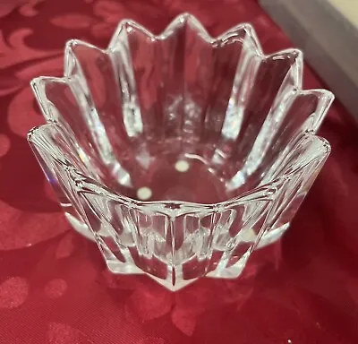 Buy ORREFORS Swedish Crystal Glass Bowl   Fleur  - Designed By Jan Johansson  • 10£