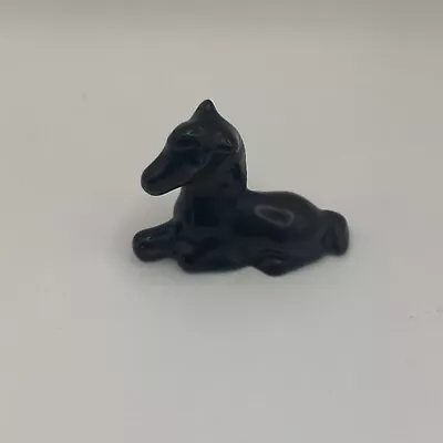 Buy Vintage Hornsea Pottery Small Black Pony  • 15£