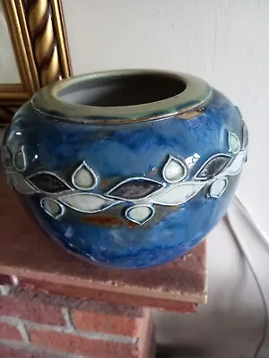Buy Royal Doulton Antique Bessie Newberry Stoneware Vase 1920s Signed • 150£