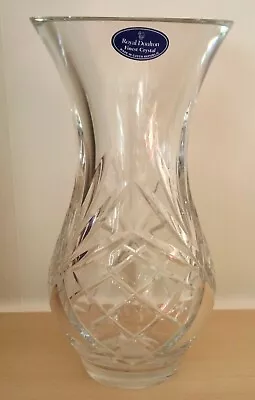 Buy Lovely Royal Doulton Fine Lead Crystal Vase - Tewkesbury Urn- NEW • 33£