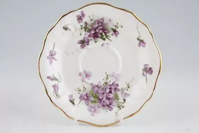 Buy Hammersley - Victorian Violets - Acorn Over Crown - Tea Saucer - 100220Y • 6.75£
