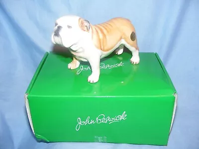 Buy John Beswick Dog Bulldog Fawn JBD82FAW Figurine Ornament Present Gift • 35.95£