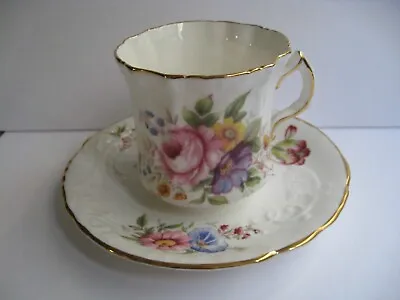 Buy Hammersley & Co Teacup & Saucer Set  Bone China Made In England 6101 Floral • 16.09£