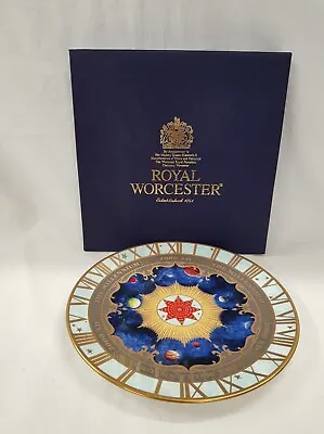 Buy Royal Worcester Bone China Millennium Commemorative Plate 20 Cm • 7.99£