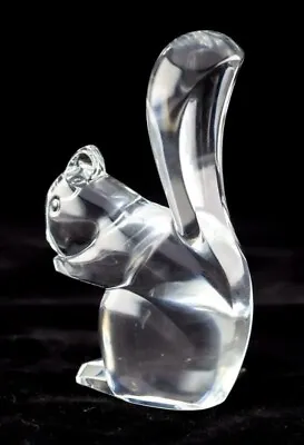 Buy Baccarat Crystal Squirrel Figurine Great Condition! • 35£