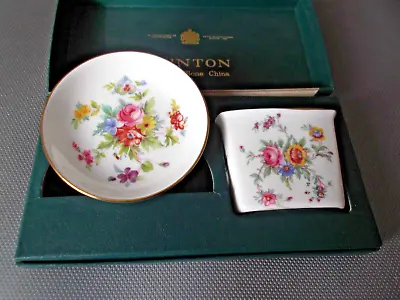 Buy Minton Bone China Dressing Table Set - Marlow Pattern - Gift/Birthday • 7.99£