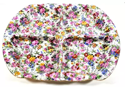 Buy Anitque 4 Section Serving Dish - Marina By Lord Nelson - Chintz - English • 96.30£