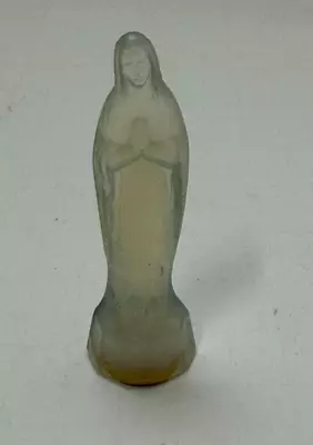Buy Sabino France Opalescent Art Glass Praying Virgin Mary Figurine 3  VTG • 54.64£