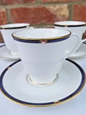 Buy Royal Worcester CARINA (Blue) Fine Bone China Tea Cup & Saucer • 10.95£