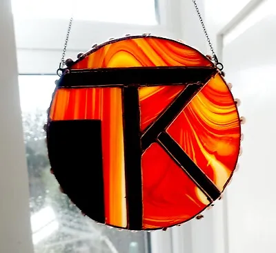 Buy KATE BUSH Stained Glass Suncatcher KT Logo Sigil  Hanging Ornament • 45£