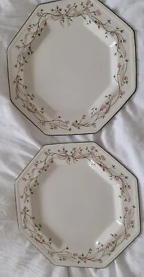 Buy Eternal Beau Dinner Plates X 2 Johnson Brothers Vintage English Pottery 10 Inch • 5.99£