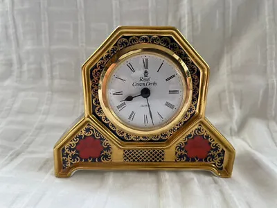 Buy Royal Crown Derby  - IMARI - Desk Clock REDUCED • 155£