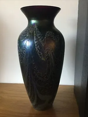Buy Stunning Okra Merlins Web Vase - Excellent Condition - Original Box • 125£