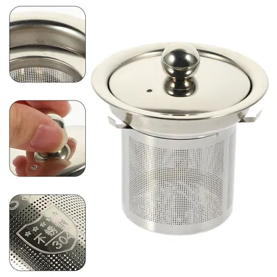 Buy Teapot Strainer Metal Infuser Insert Leaf Milk Strainers Water Injector M • 7.54£