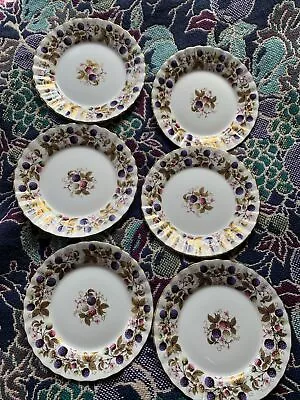 Buy Royal Stafford Golden Bramble Tea Cake Plates Set Of 6  • 10£