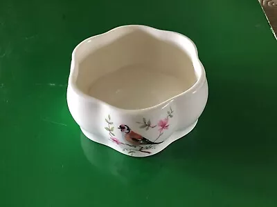 Buy Royal Worcester  Palissy  Small Dish With Goldfinch And Flowers • 1.99£