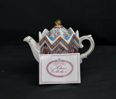 Buy James Sadler Queen Elizabeth I Teapot Staffordshire England 4442  (LK01386) • 44.46£