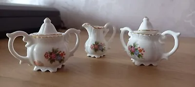 Buy Vintage Bone China Japanese Miniature Tea Set • 4£