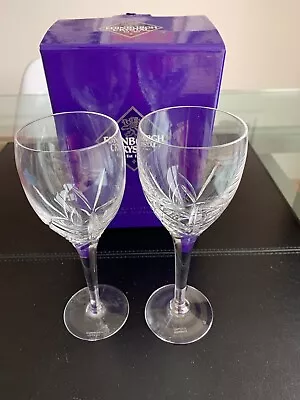 Buy A Pair Of Large (20cm) Edinburgh Crystal “Skye” Wine Glasses • 15£